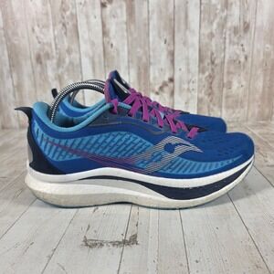 Saucony Endorphin Speed 2 Womens Running Shoes Blue Purple S10688-30 Size 10